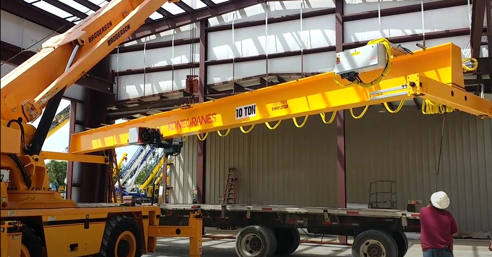 Installation of 10 Ton Crane, Channelview, TX