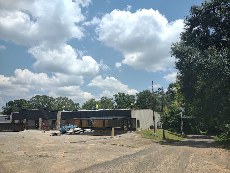 10,000 sq. ft. Metal Building Fire Restoration, Woodville, TX